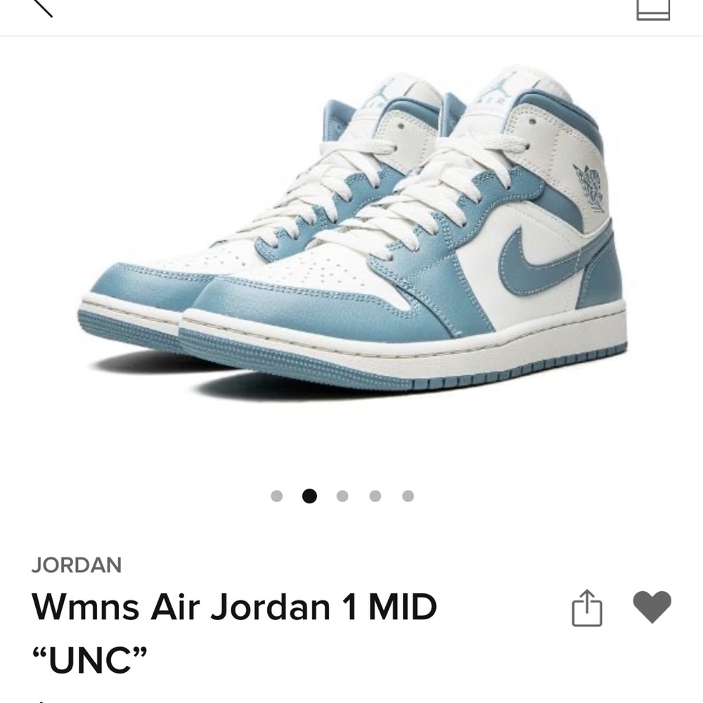 Women’s Air Jordan 1 Mid “UNC”